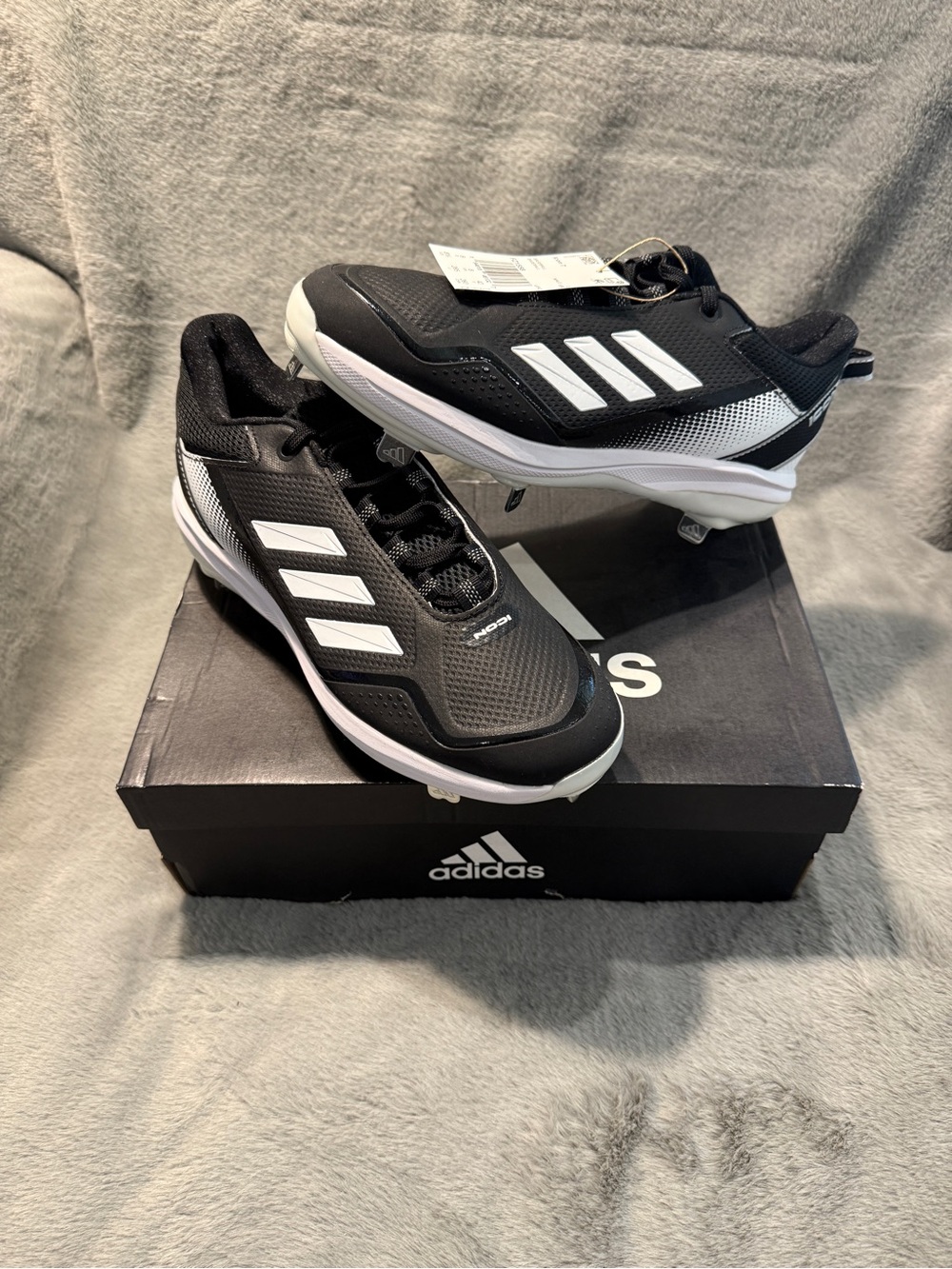 adidas Icon 7 Metal Baseball Cleats size 8.5M New in Box FZ1558